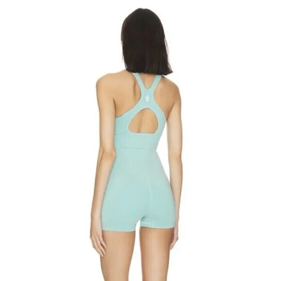NWOT Free People Movement Every Single Time Runsie Womens S Cascade  Romper Tank - Picture 1 of 9